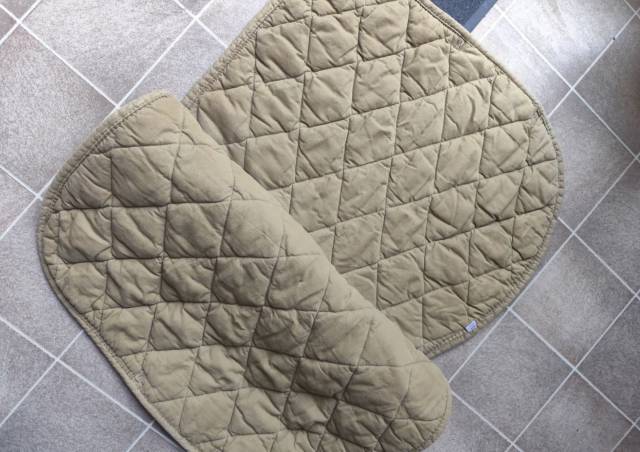 Tapis de selle Equithème Beige / Marron Cheval