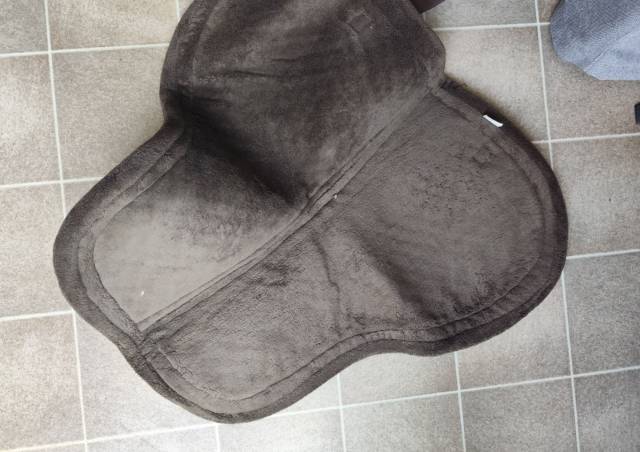 Amortisseur de dos Equithème Marron