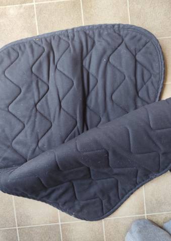 Tapis de selle Equithème Cheval Noir