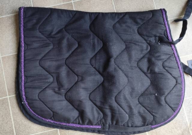 Tapis de selle Equithème Cheval Noir
