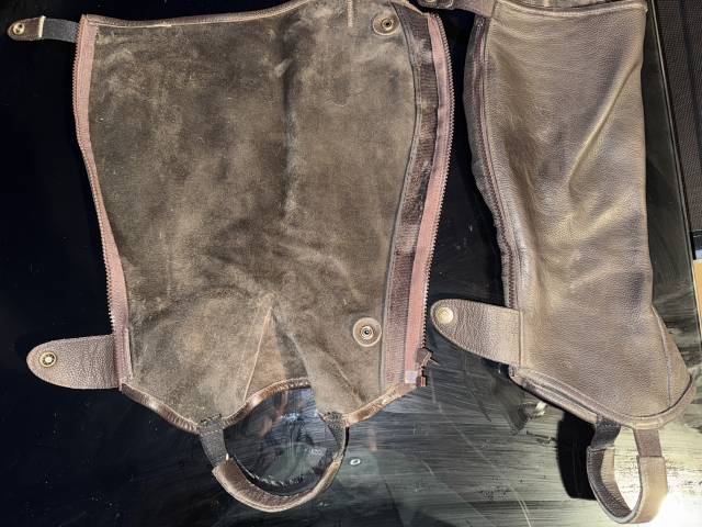 Chaps EQUITHÈME Soft marron taille Adulte très bon etat