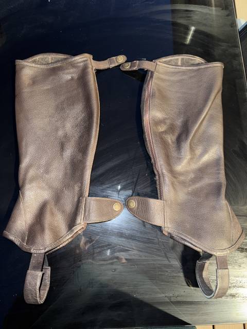 Chaps EQUITHÈME Soft marron taille Adulte très bon etat