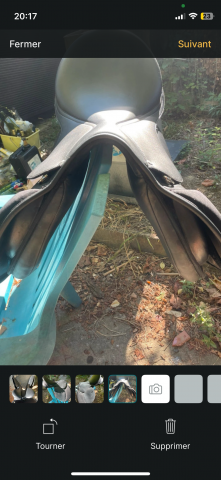 Selle Fouganza 17 pouces