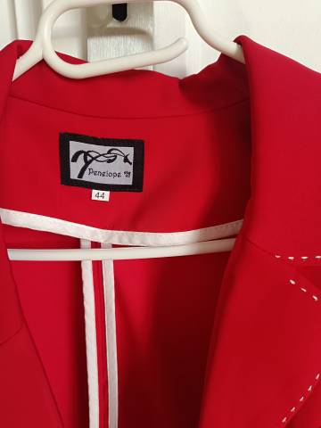 Veste de concours  Pénélope rouge T44