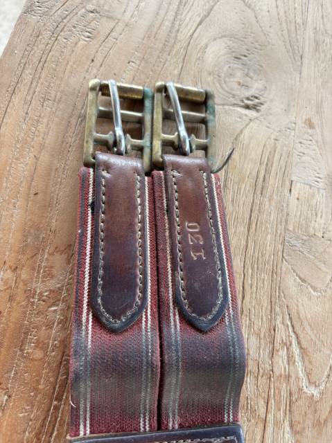 Sangle bavette en cuir taille 130