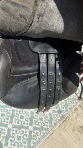 Selle mixte Thorowgood Teonic 17,5, Bonne état 