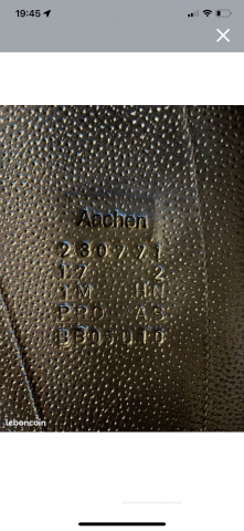 Selle forestier à vendre 