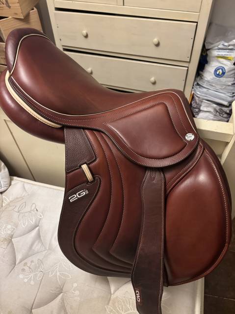 Selle CWD havane 17,5 quartier 3C 2023 RG+