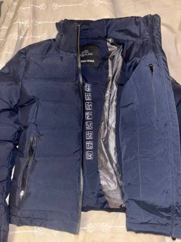 Doudoune Equiline bleu marine taille XS 