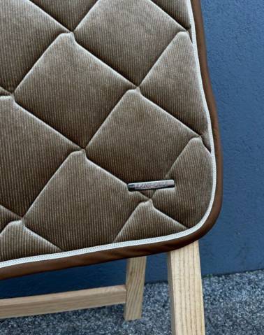 Tapis de selle Lamicell Velours taupe 