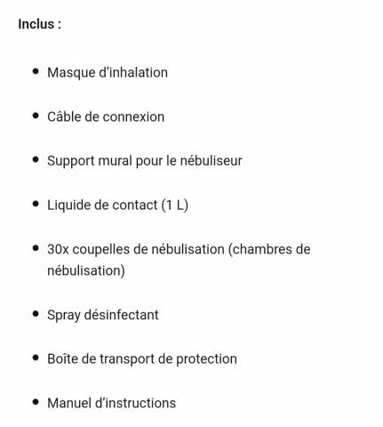 Inhalateur Ultrasound AirOne Hippomed 