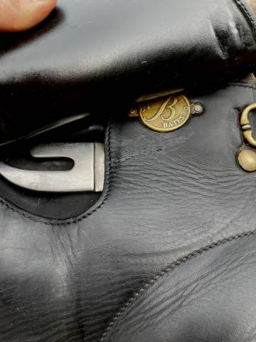 Selle de dressage Bates Isabell Werth – très bon état 