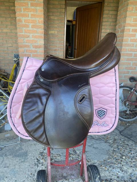 Selle Fouganza 17,5 brune