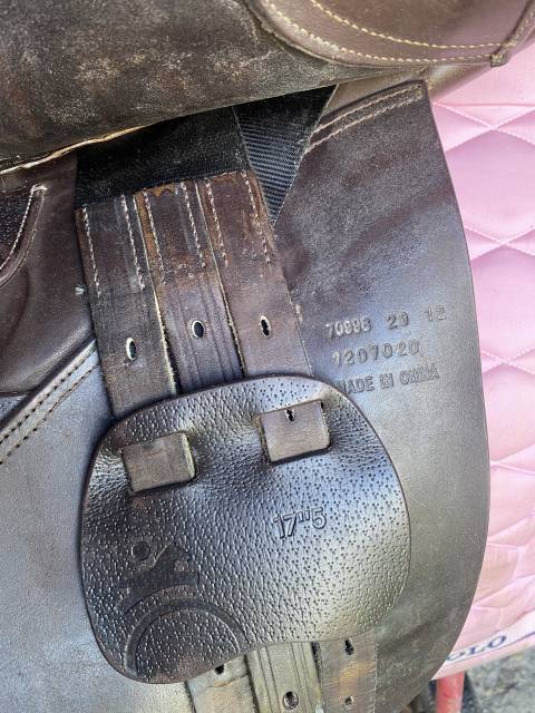 Selle Fouganza 17,5 brune