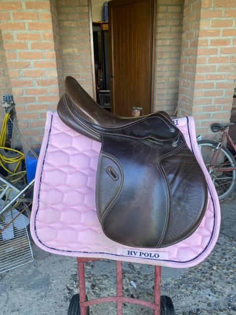 Selle Fouganza 17,5 brune