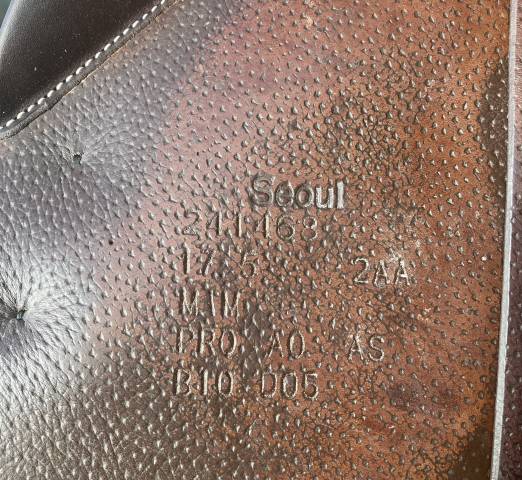Selle Forestier Séoul 17.5 2024