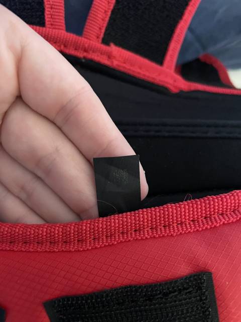 Guêtres de dressage rouge