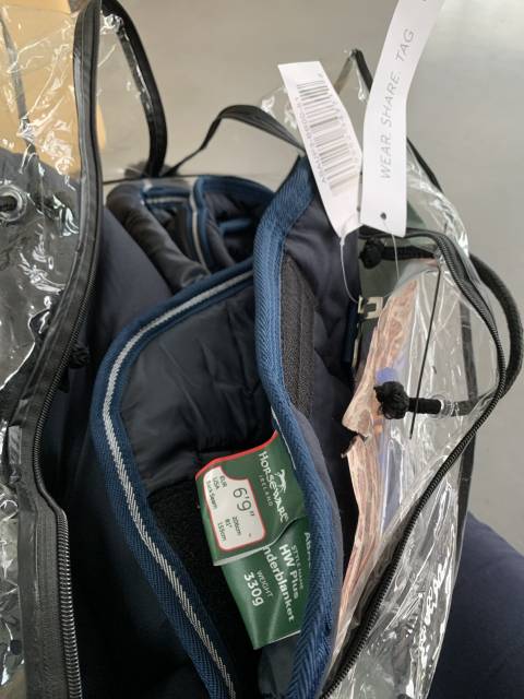 Doublure Horseware avec couvre cou