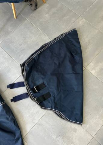 Equithème Couverture Imperméable Tyrex 600D 50g Marine/