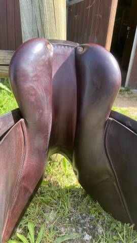 Selle CWD 17’ châtaigne 