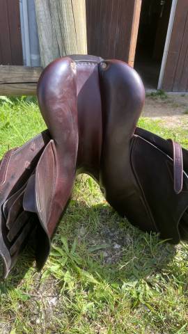 Selle CWD 17’ châtaigne 