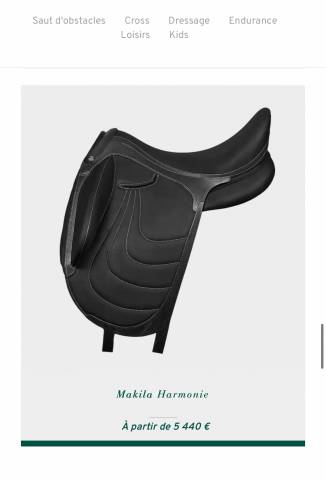 Selle de dressage Devoucoux 