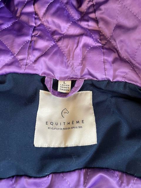 Doudoune capuche Equi-thème taille L