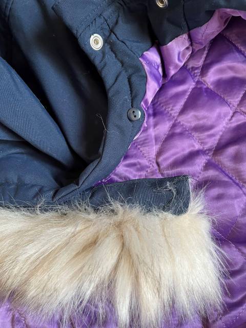 Doudoune capuche Equi-thème taille L