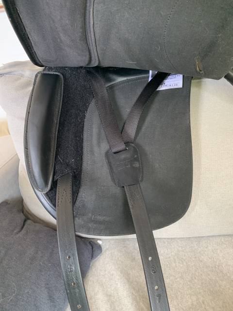 Selle dressage Tekna 16,5 Noire 