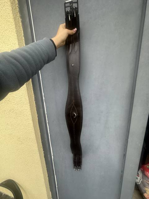 Sangle cuir brun 115