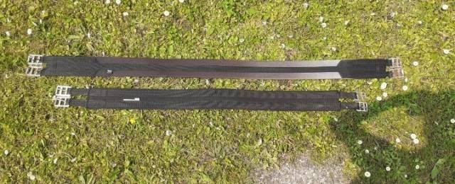 Selle en cuir noire taille 17,5