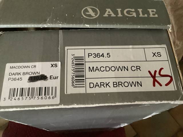 Chaps Aigle neuves xs