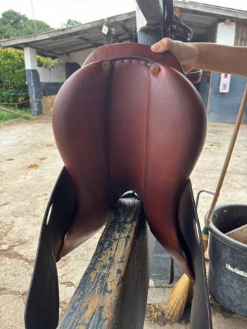 ! URGENT ! Selle practice butet marron 