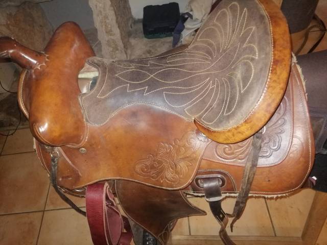 Selle western FQH 16 pouces 