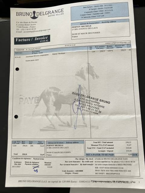 Vente Amortisseur Neuf Bruno Delgrange 