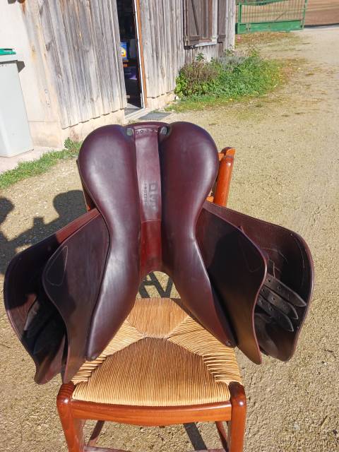 Selle obstacle Biarritz S Devoucoux 17,5 