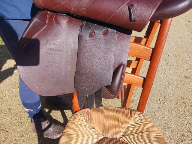 Selle obstacle Biarritz S Devoucoux 17,5 