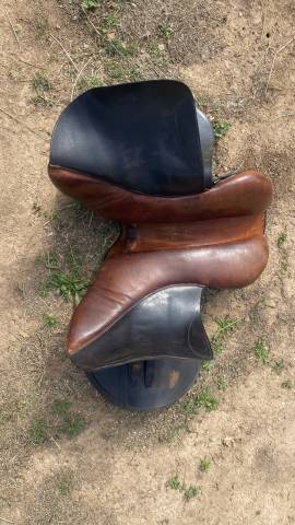 Selle forestier  mixte 17,5 pouces,