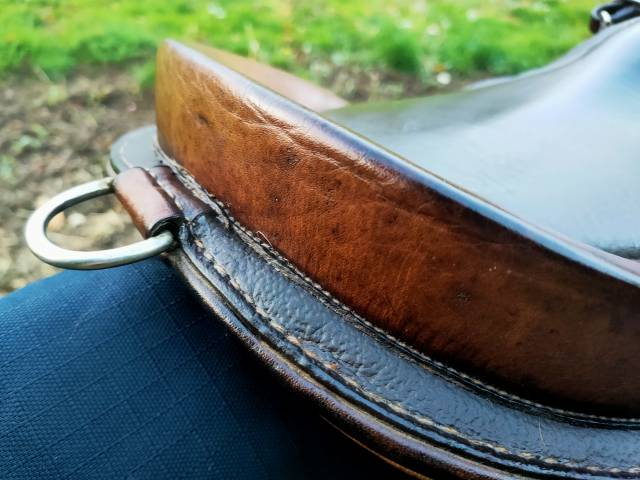 selle GUY CANTIN CSO 16.5 Pouces marron