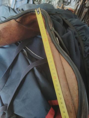 selle FORESTIER mod&egrave;le DIANE 17 pouces