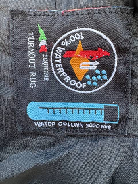 Couverture equiline 300g taille 6'6 bleue marine