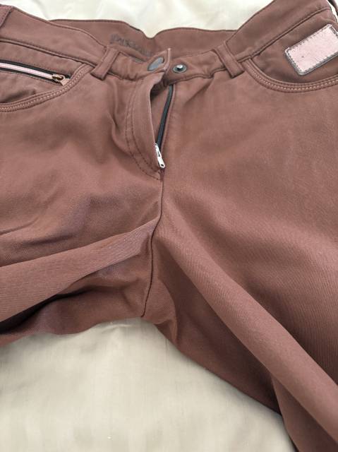 Pikeur pantalon marron irisé FR 36
