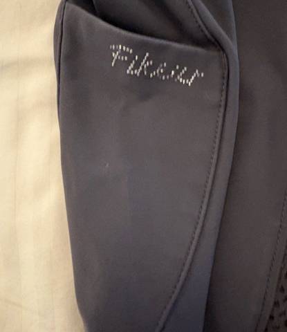 Pikeur pantalon gris strass FR 38