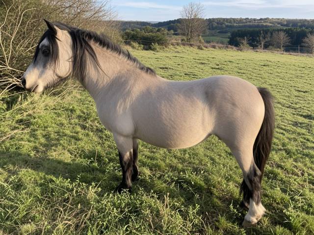 Saillie poney Welsh Mountain 