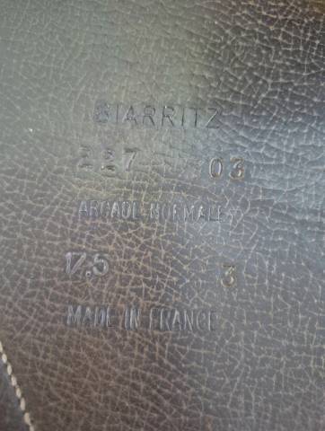 Selle Devoucoux 17,5 pouces