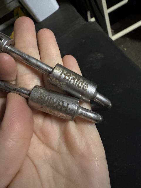 Anneaux Baucher I-Bride – acier inox – bon état