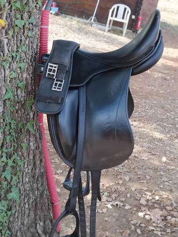 Selle de dressage childeric dressage grand prix 17,5 po