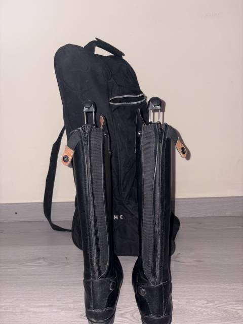 Botte equithème pied fin taille 36 et taille du mollet XS