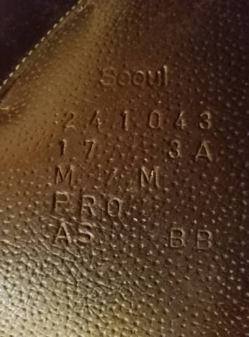 Selle Forestier modèle Séoul, 17 pouces, couleur châtaigne