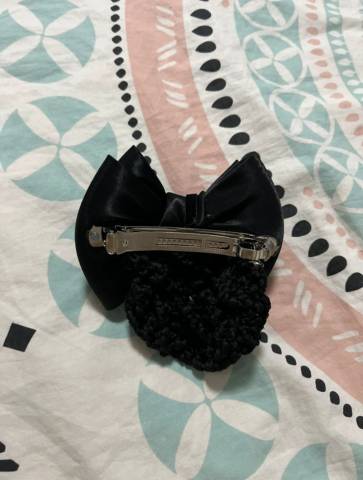 Résille noir à strass 